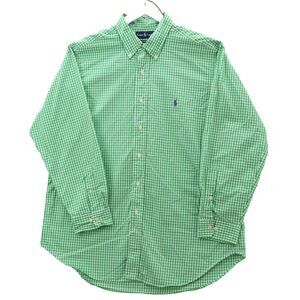 Polo Ralph Lauren Classic Fit Shirt Men’s Size 17 Button Down Long Sleeve Logo
